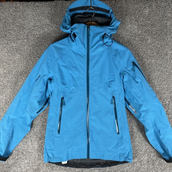 Arcteryx Sentinel Jacket Womens S Electric Blue Goretex Softshell Weatherproof - Picture 1 of 14